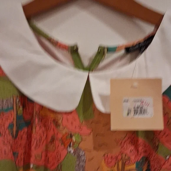 NWT, Frogs In A Park, Playing Guitar, Vibrant Ladies 2X, Smak Parlour - Picture 3 of 4